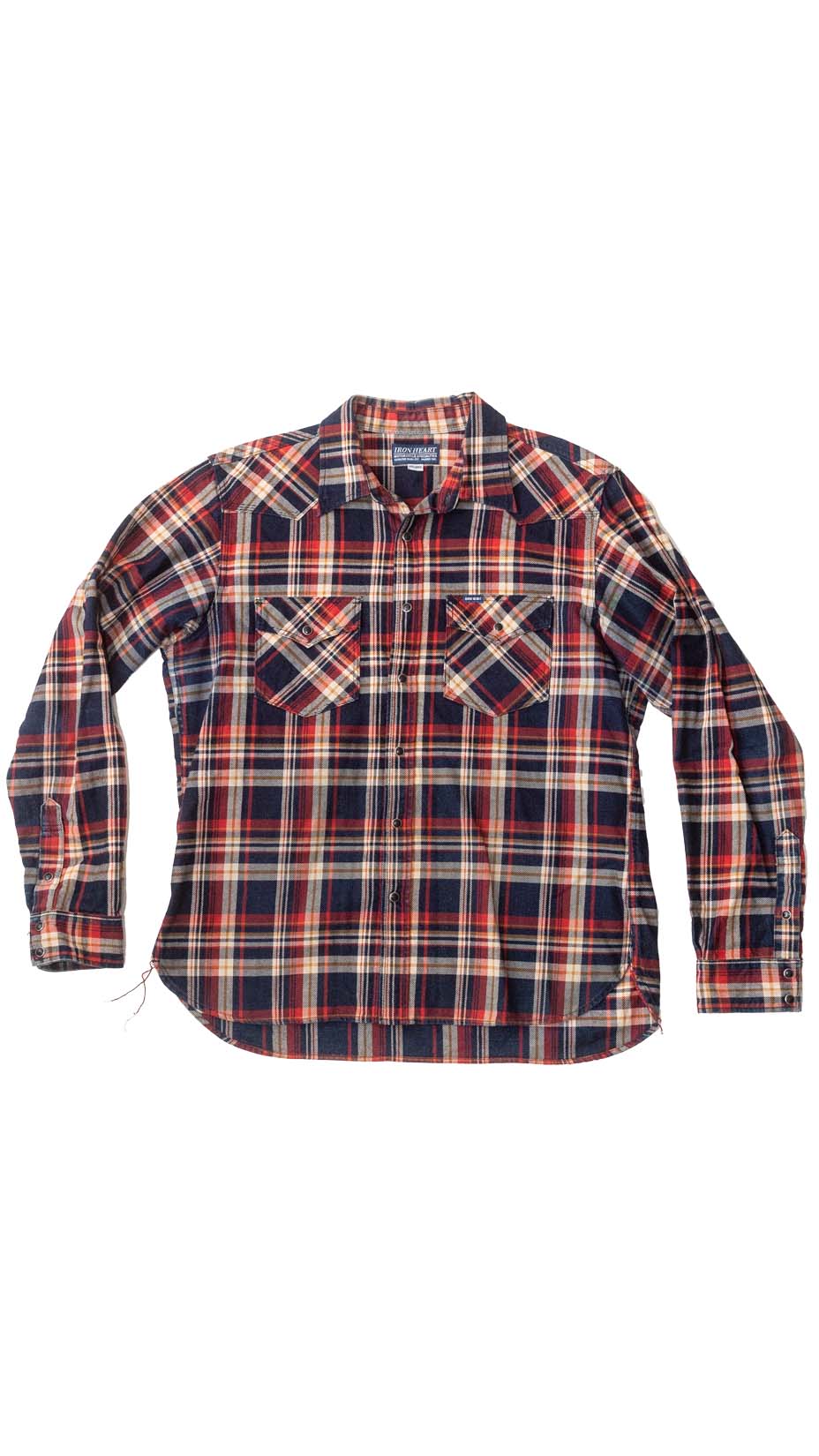 Iron Heart, Flannel Shirt, XXXL