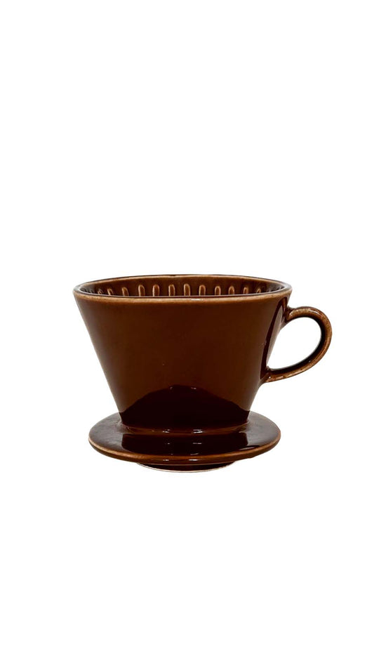 Arabia, Vintage Coffee Dripper, Brown, Small