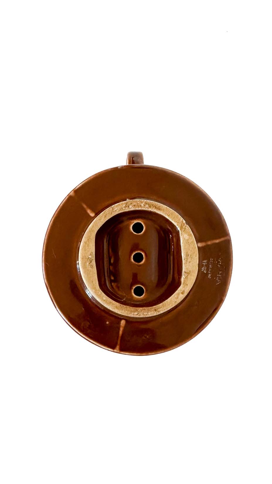 Arabia, Vintage Coffee Dripper, Brown, Small
