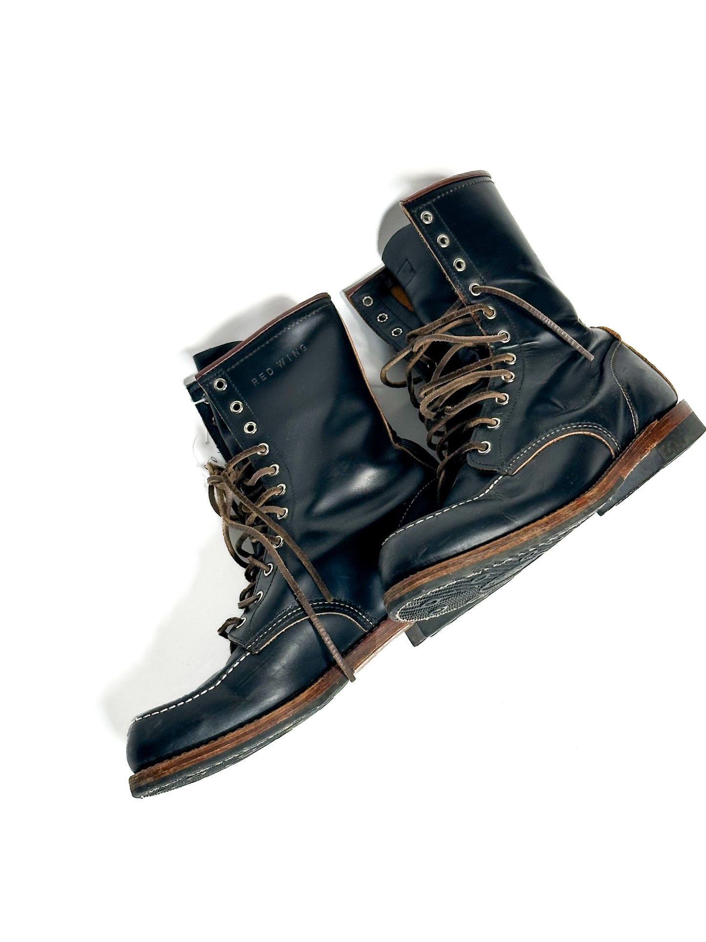 Red Wing Shoes — 2015 Limited Edition Huntsman, Black Klondike, Made in USA, US 11.5