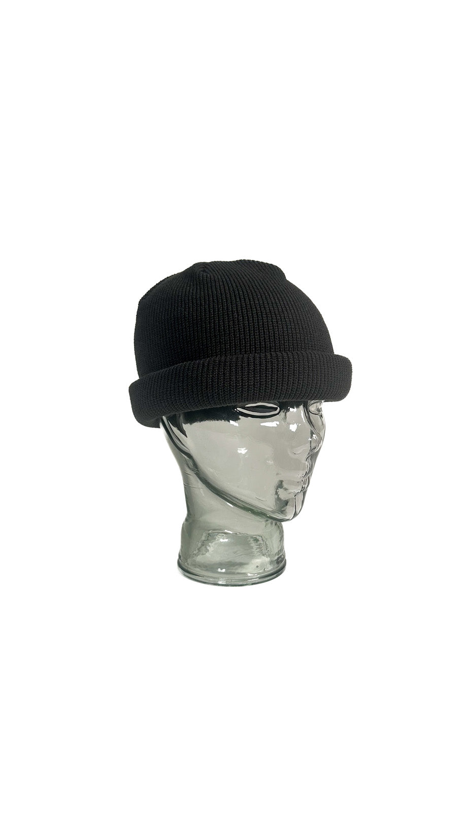 Yokoi Knitted Hat / Beanie, Made in Japan, Black