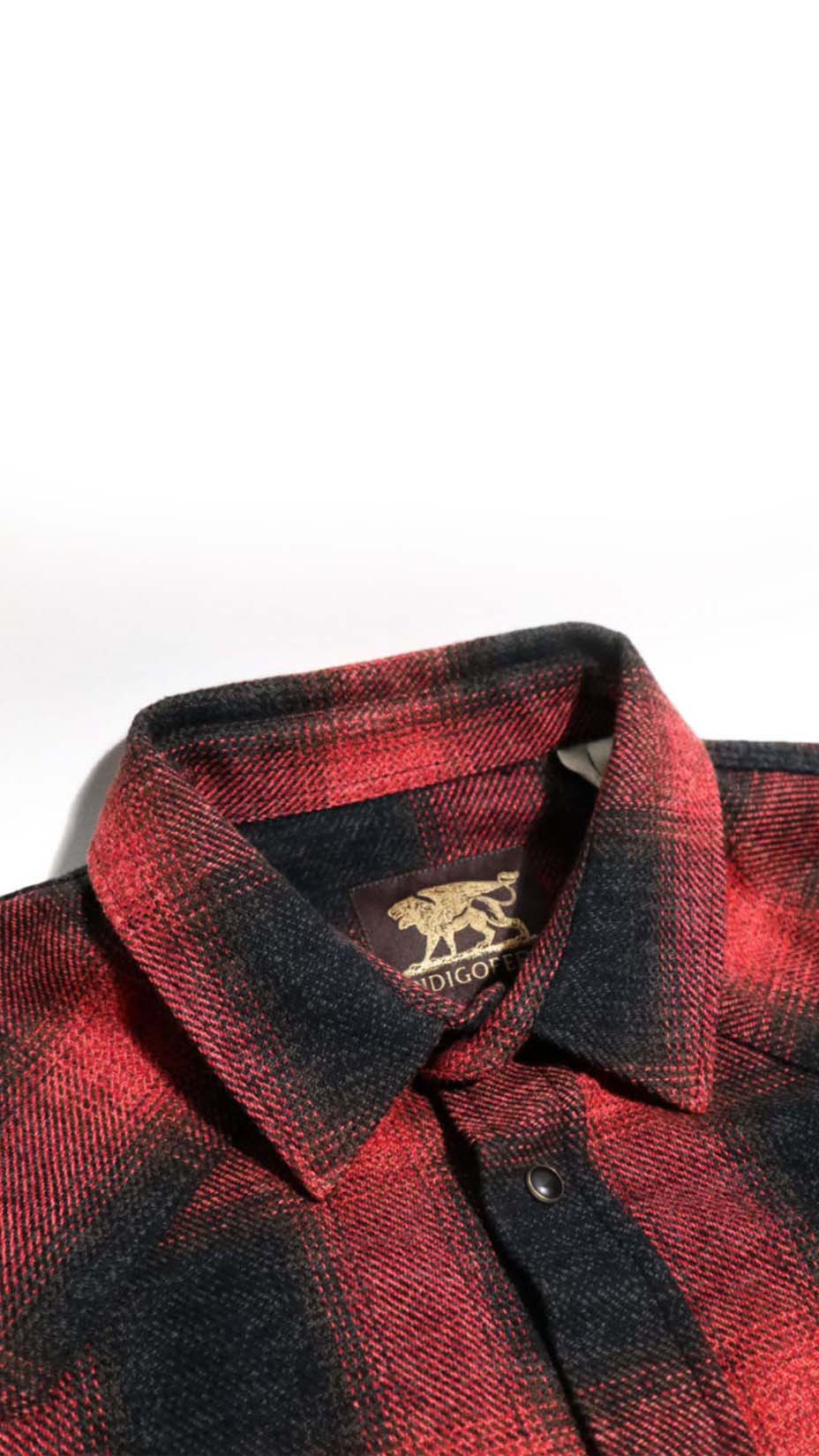 Indigofera, Dollard Shirt, Black/Red/Shadowplaid