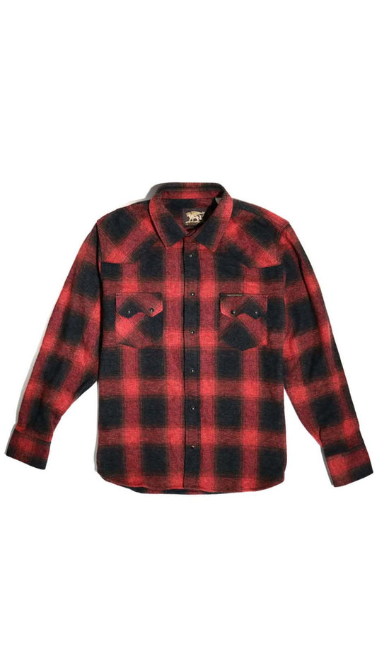 Indigofera, Dollard Shirt, Black/Red/Shadowplaid