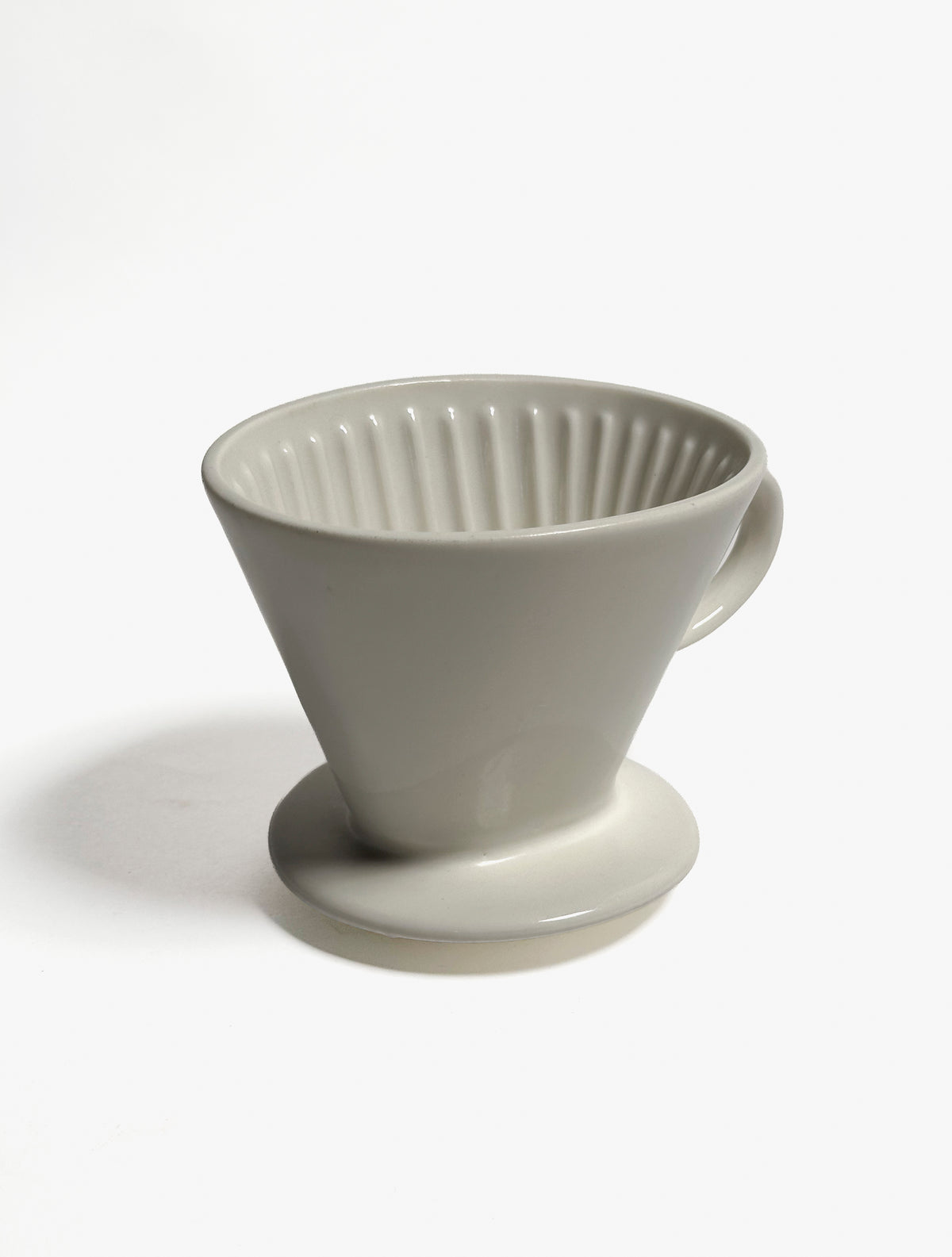 Arabia, Vintage Coffee Dripper, White, Large
