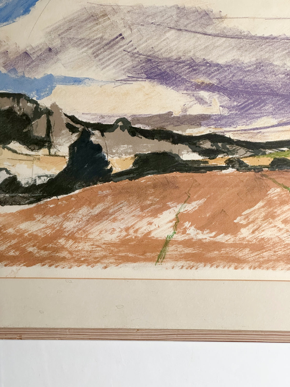 Signed Lithography by Hugo Zuhr (1895-1971)