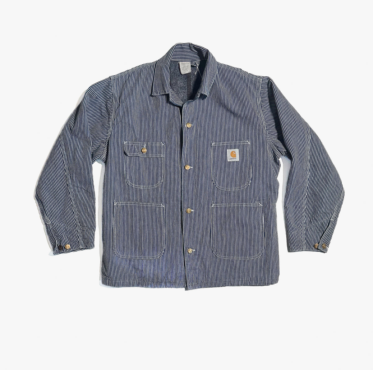 Made in USA Hickory Stripe Carhartt early 90´s, L