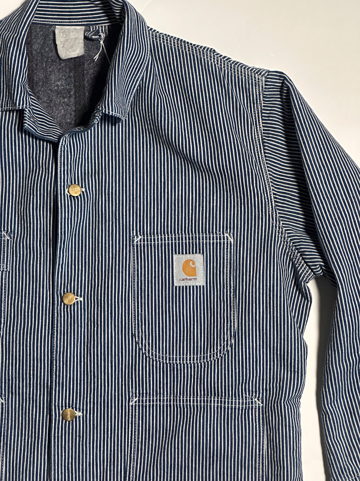 Made in USA Hickory Stripe Carhartt early 90´s, L