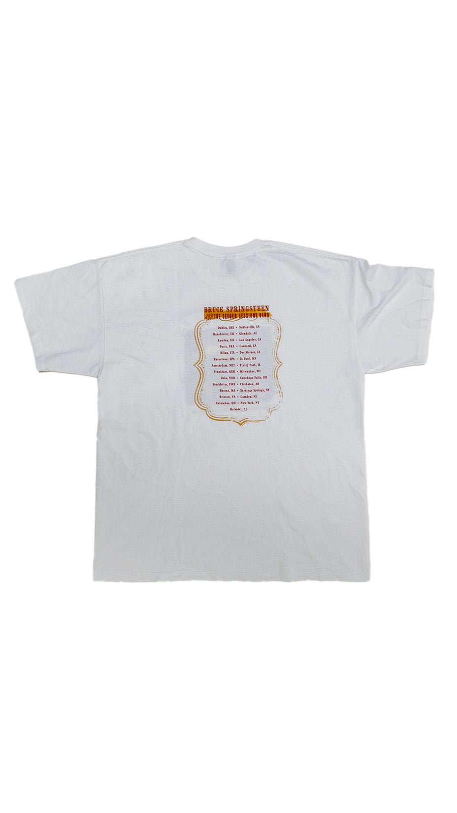 Bruce Springsteen with The Seeger Sessions Band Tour T-shirt — XL